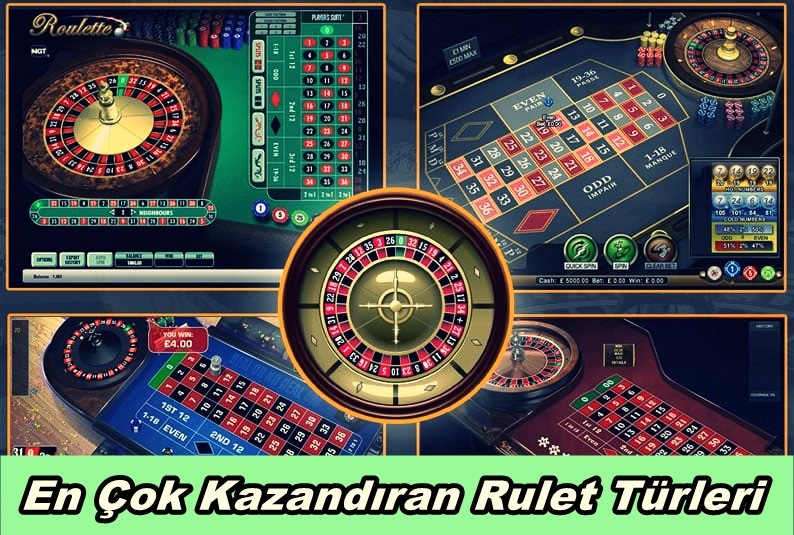 En Çok Kazandıran Rulet Türleri